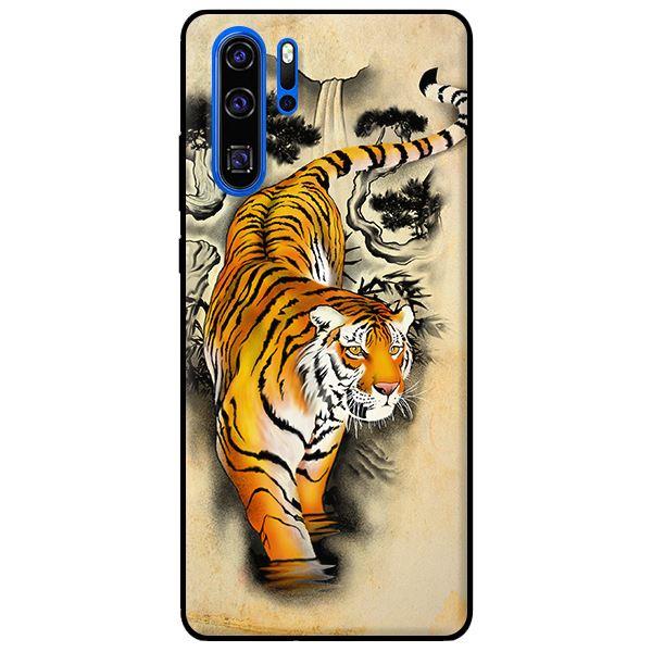 Ốp lưng in cho Huawei P30 Pro Hổ - Hàng chính hãng