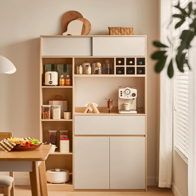 Tủ bếp gỗ MDF đa năng TBSL15 Juno Sofa Ngang 115cm x Sâu 35cm x Cao 180cm