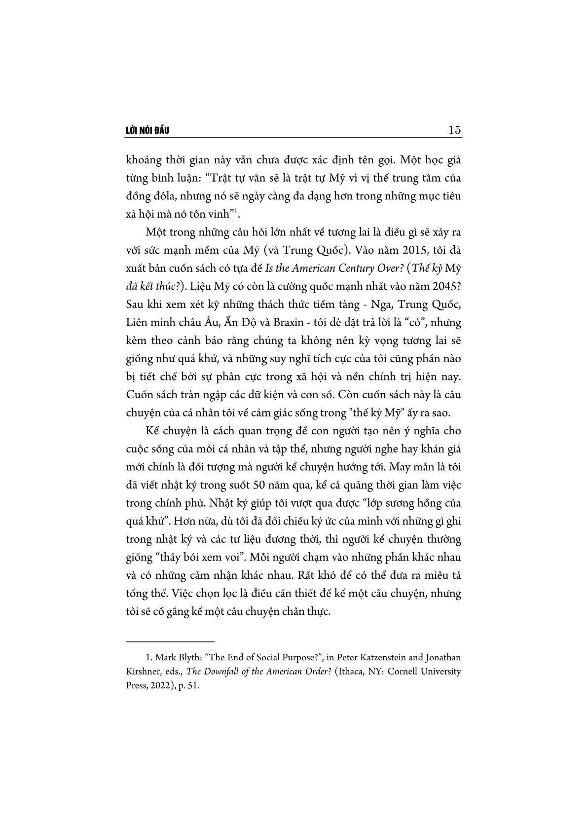 Sống trong thế kỷ Mỹ (Sách tham khảo)