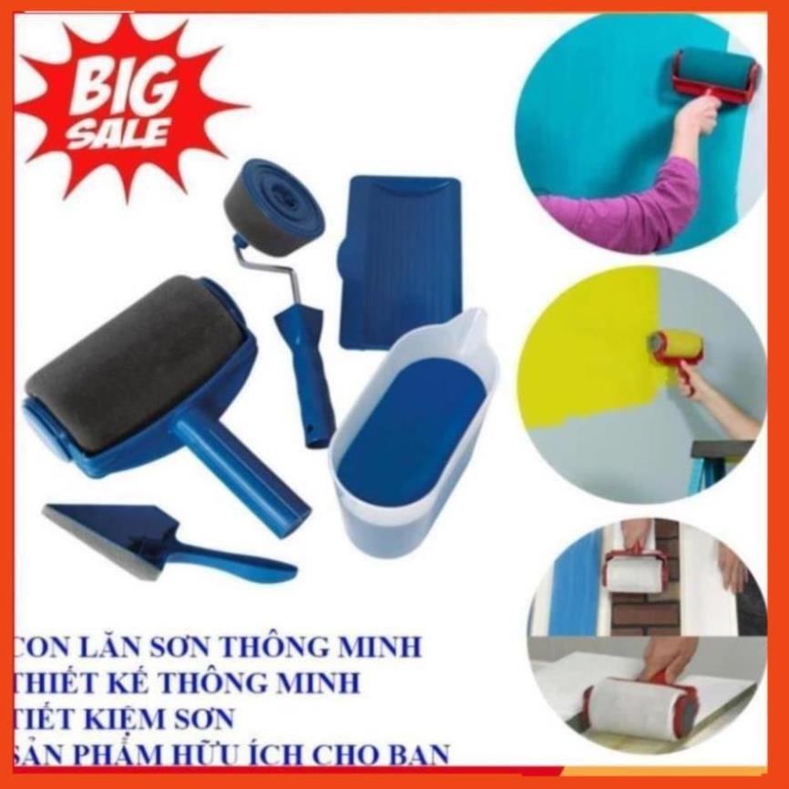 Bộ lăn sơn thông minh công nghệ mới. Con lăn sơn thông minh 5 món tiện lợi 206772