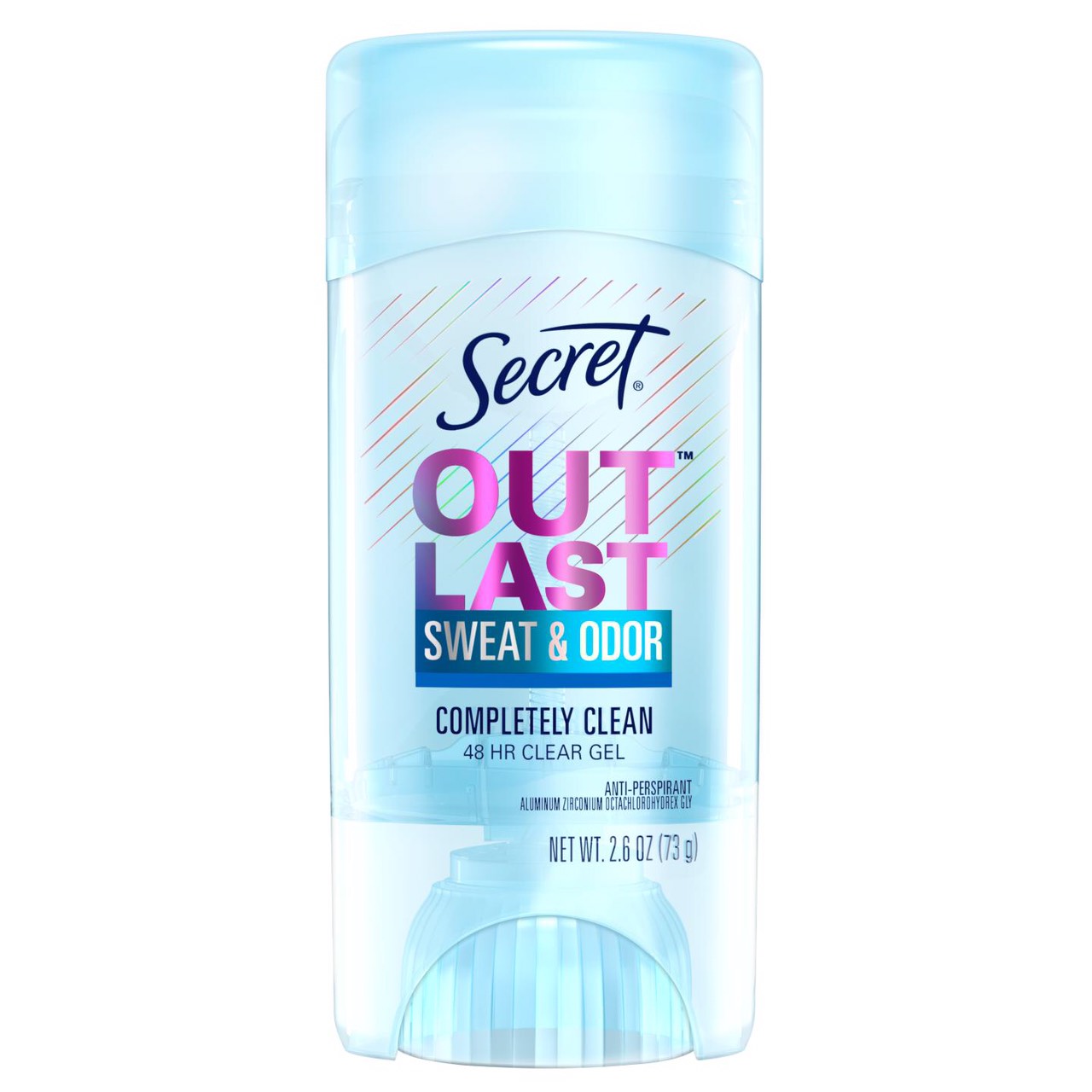 Lăn Khử Mùi Secret Clear Gel Outlast Sweat &amp; Odor Completely Clean 73g