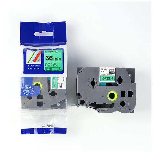 Tape nhãn in tương thích CPT-761 dùng cho máy in nhãn Brother P-Touch
