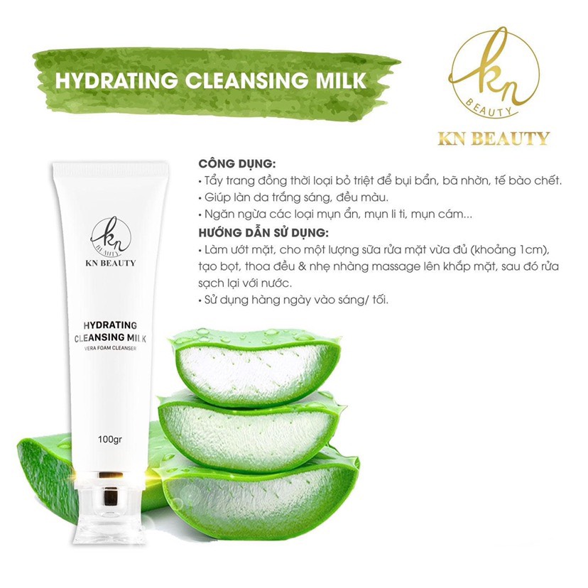 Bộ 4sp Trắng Da Ngừa Nám KN Beauty chuyên sâu:Kem dưỡng+Serum+Sữa rửa mặt+Tẩy tế bào chết
