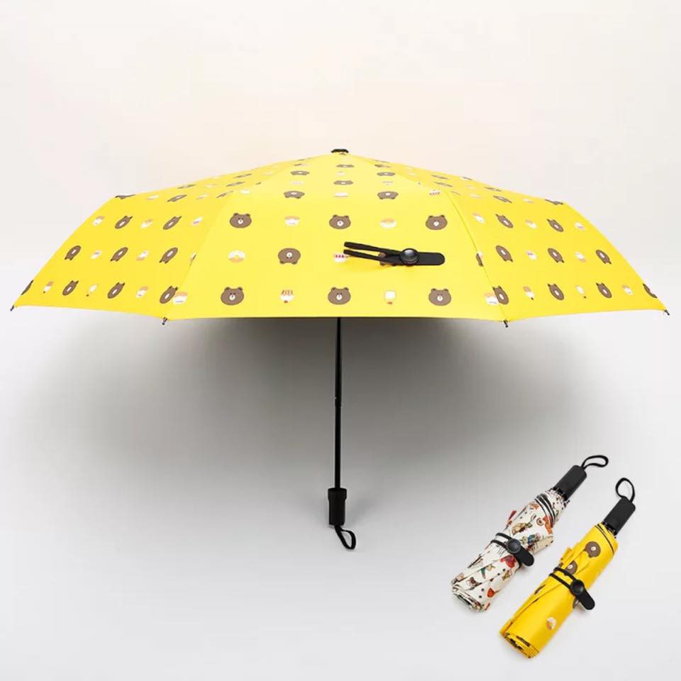 Ô gấu Brown Gấp Gọn Thông Minh Chống Tia UV