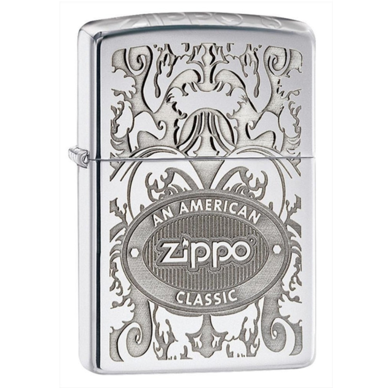 Bật Lửa Zippo Gleaming Patina High Polish Chrome 24751