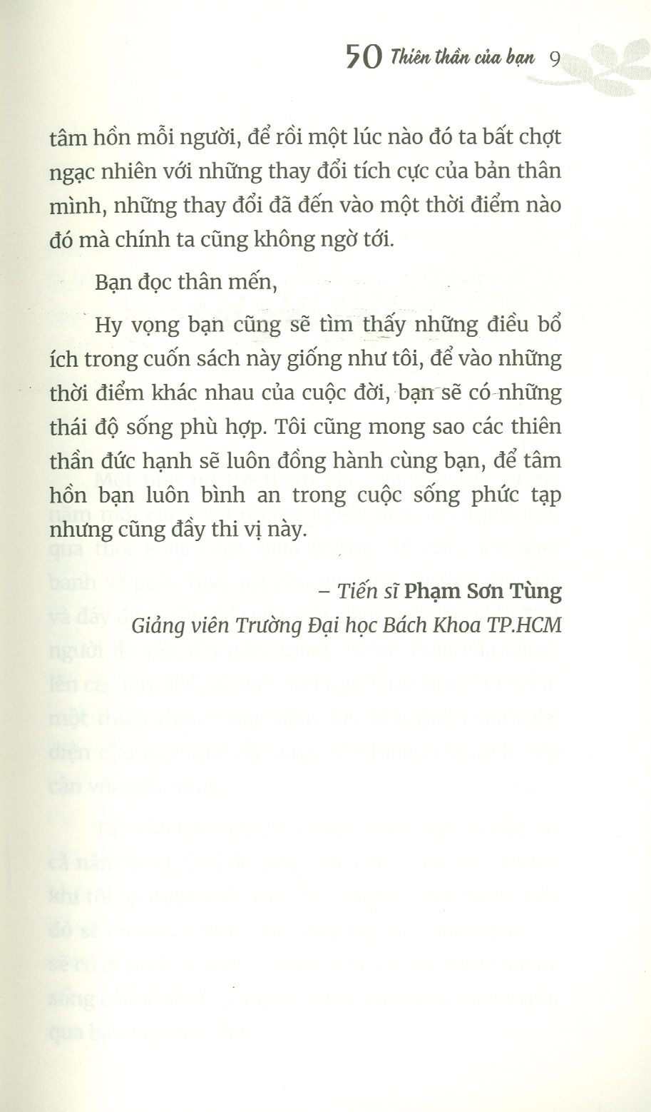 50 thiên thần của bạn: Giải phóng bản thân khỏi buồn phiền và cô đơn