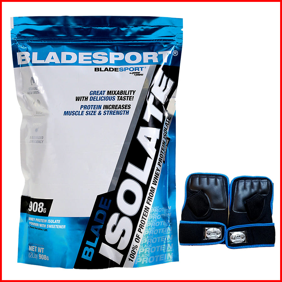 Sữa Tăng Cơ Blade Isolate 908g (2Lbs) – KÈM QUÀ - 3 Hương vị để lựa chọn - Protein tinh khiết hấp thụ nhanh – Hỗ trợ phục hồi, phát triển cơ bắp cho người chơi thể hình và thể thao  – Thương hiệu Châu Âu, nhập khẩu chính hãng