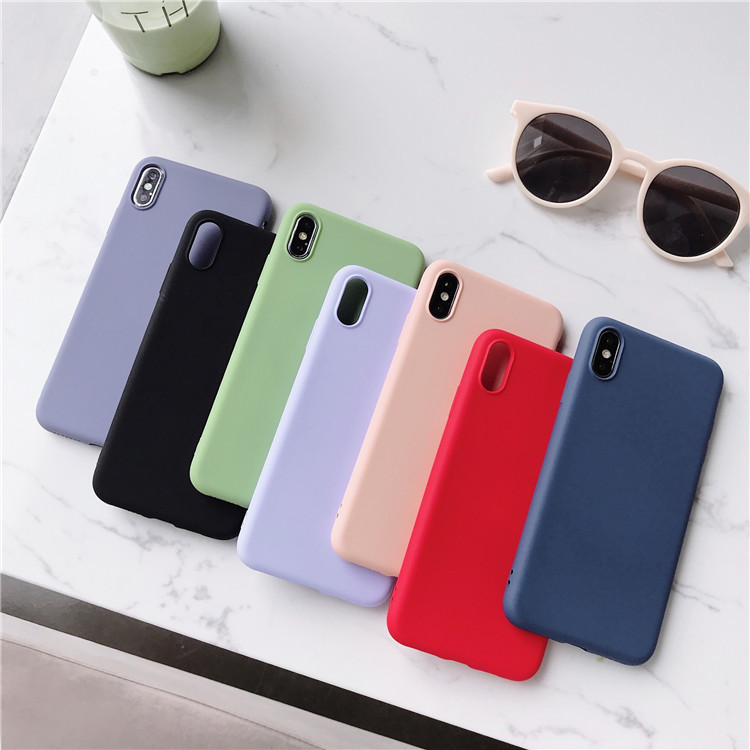 Ốp lưng dành cho Iphone trơn màu không logo