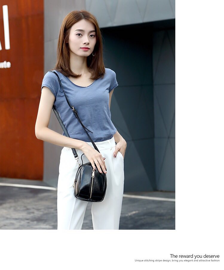 Túi xách da nữ mini thời trang đeo chéo vai cao cấp phong cách Hàn Quốc nhỏ, nhẹ và vô cùng tiện lợi