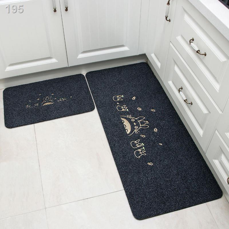 Thảm trải sàn nhà bếp dài chống thấm dầu lót chân phòng tắm trơn trượt lối vào cửa nước ngủ