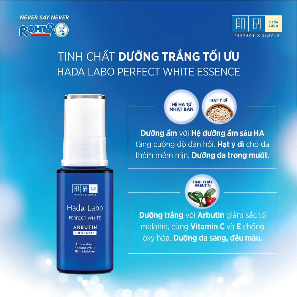 Tinh Chất Dưỡng Trắng Tối Ưu Hada Labo Perfect White Essence 30g