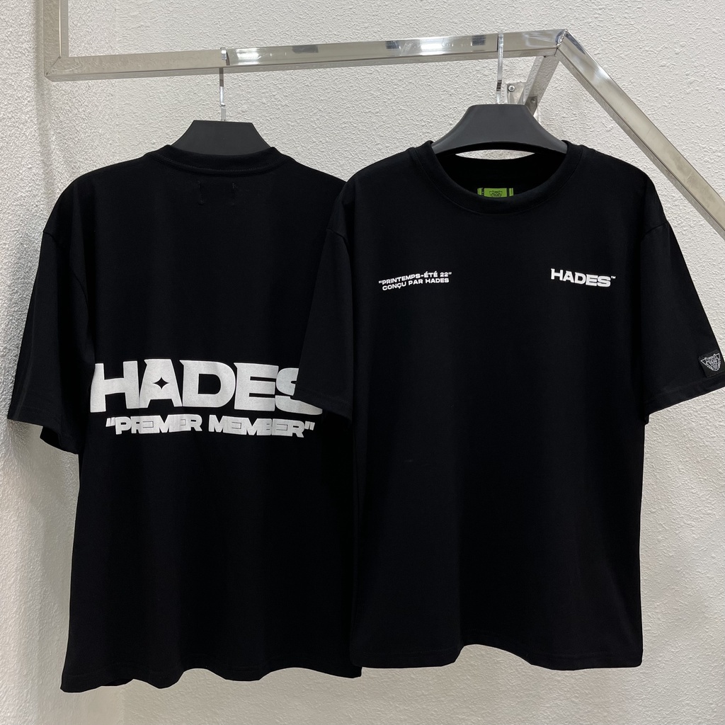 Áo thun Hades basic nam nữ áo thun tay lỡ hades sài gòn Full local brand phong cách ulzzang - Gin Store