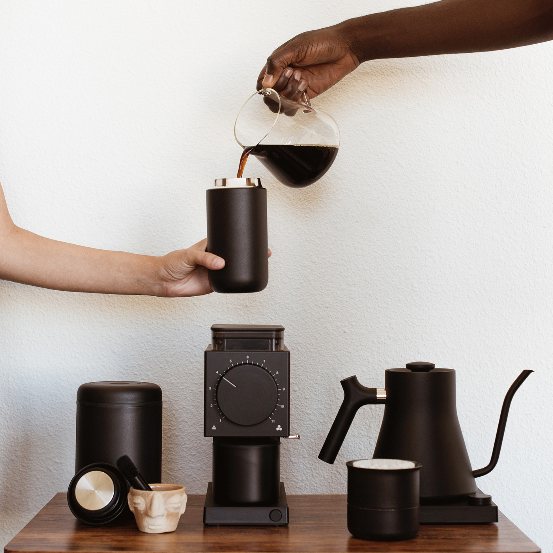 Máy xay cà phê Fellow Ode Gen 2 thế hệ mới chuyên dùng cho Brew - Màu đen - Bảo hành chính hãng 2 năm .