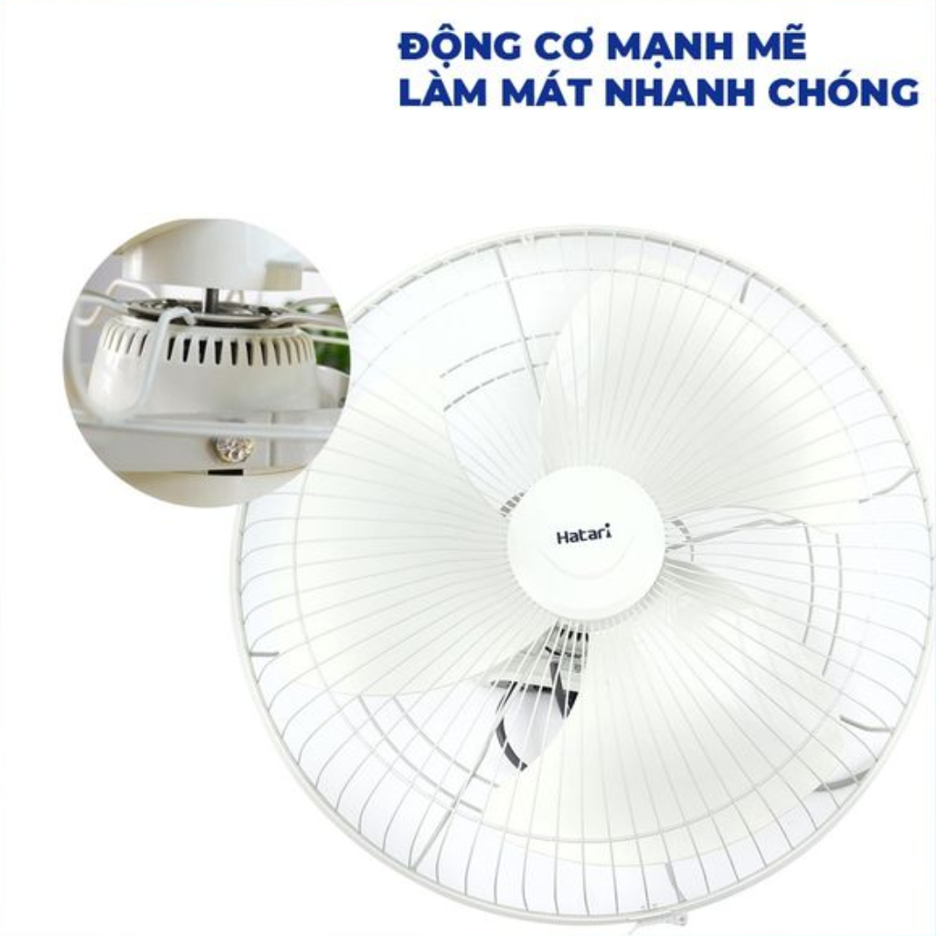 Quạt đảo trần Thái Lan Ha ta ri HT-C16R1 có Remote - Hàng chính hãng