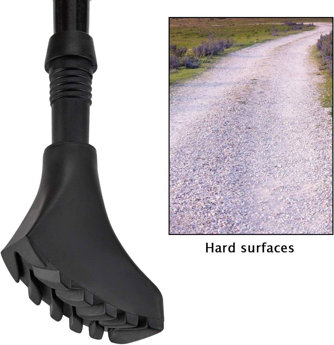 Tấm lót đi bộ kiểu Bắc Âu, 12 miếng / 6 cặp Tấm lót cao su nhựa đường để đi bộ kiểu Bắc Âu