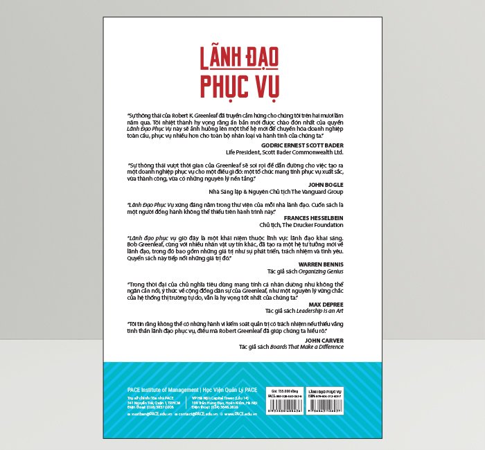 (Bộ 12 Cuốn) BỘ SÁCH LÃNH ĐẠO –PACE Books – Tổng giá bìa: 2.000.000đ