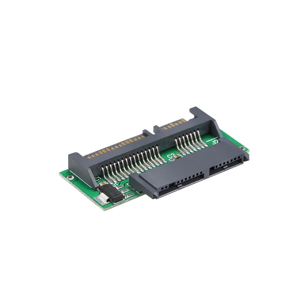 1.8in Micro SATA to SATA 2.5 SSD Hard Drive Disk Adapter Card for Laptop Computer Converter Card with Built-in IC Chip