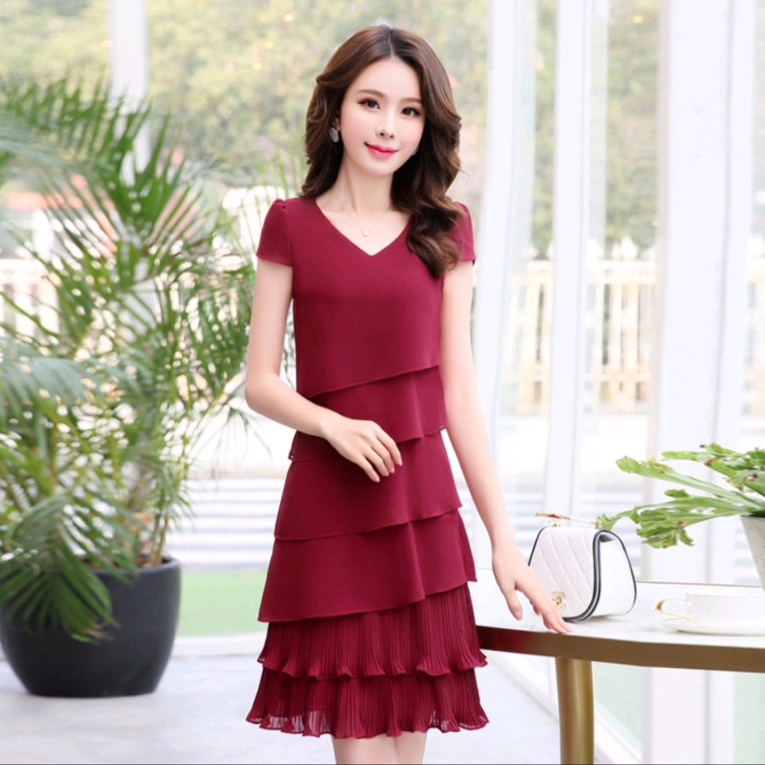 ĐẦM VOAN LỤA NỮ DỰ TIỆC