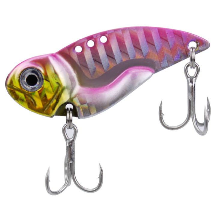 Mồi câu cá sắt Funny VIB lua cá lóc, trê, nheo 4.5cm 12gram/3.5cm 7.5gram màu ngẫu nhiên