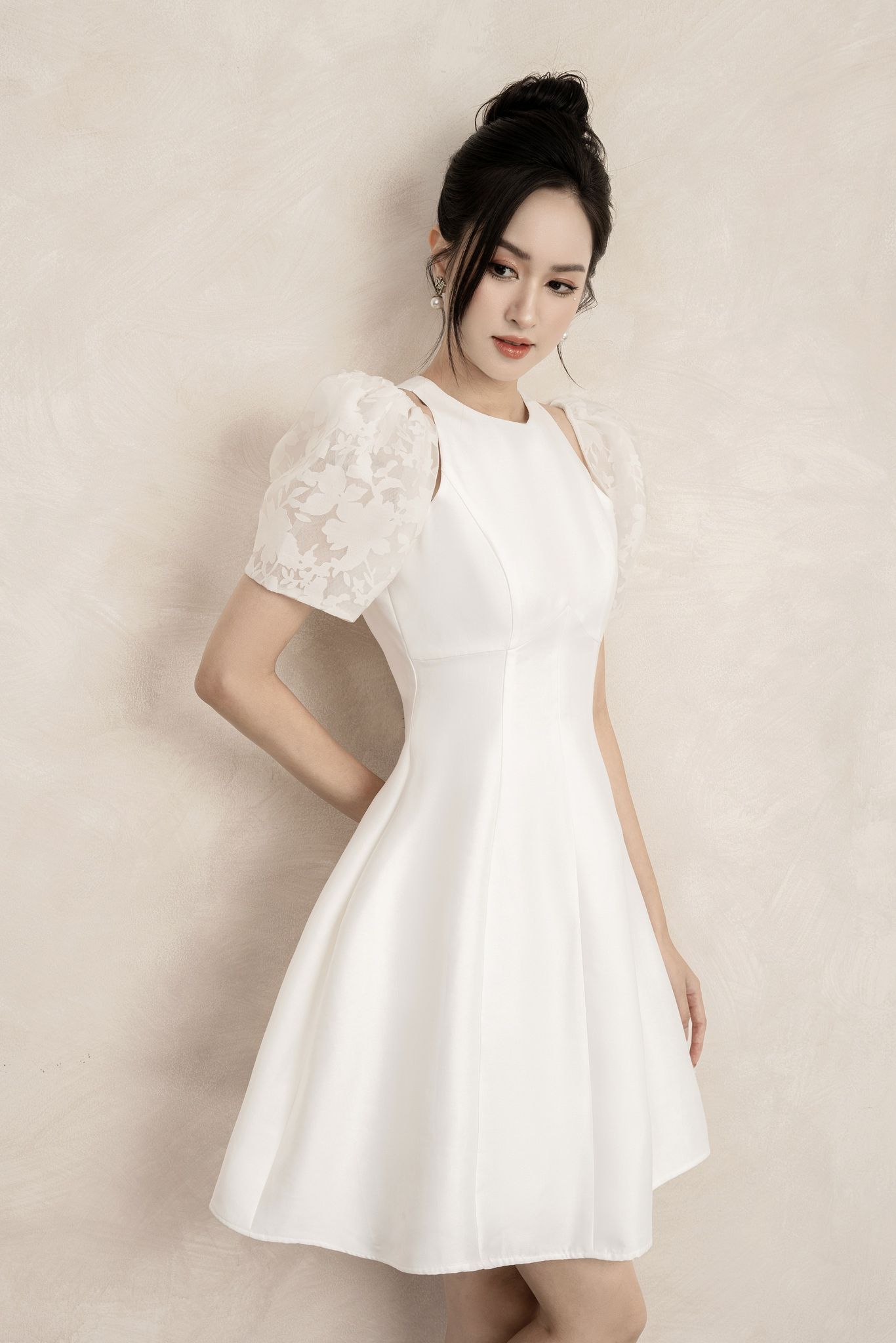 OLV - Đầm Sulwia White Dress