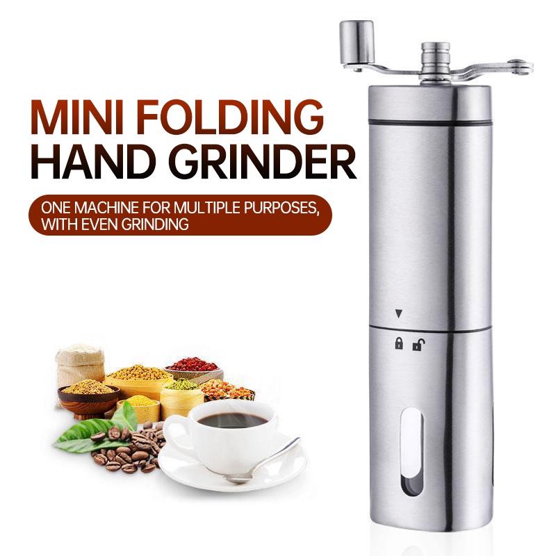 Máy Xay Cà Phê Hình Tam Giác Bằng Tay Tiện Dụng
