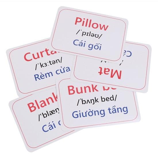 Flash Card Thông Minh - Phòng Ngủ
