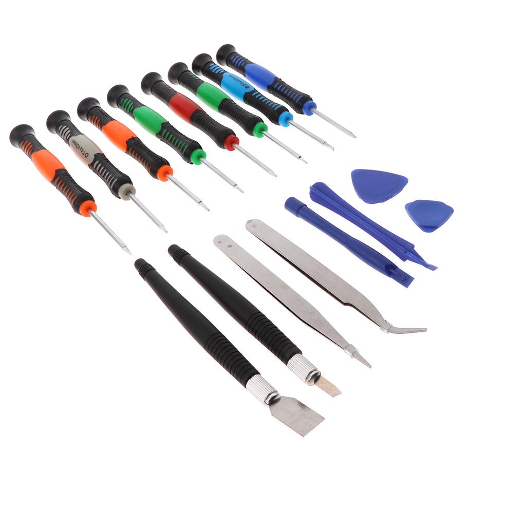 16 in 1 Repair Opening Tools Kit Set Pry Screwdriver for Apple Notebook