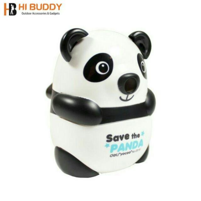 Chuốc chì quay gấu panda deli 0518 loại tốt