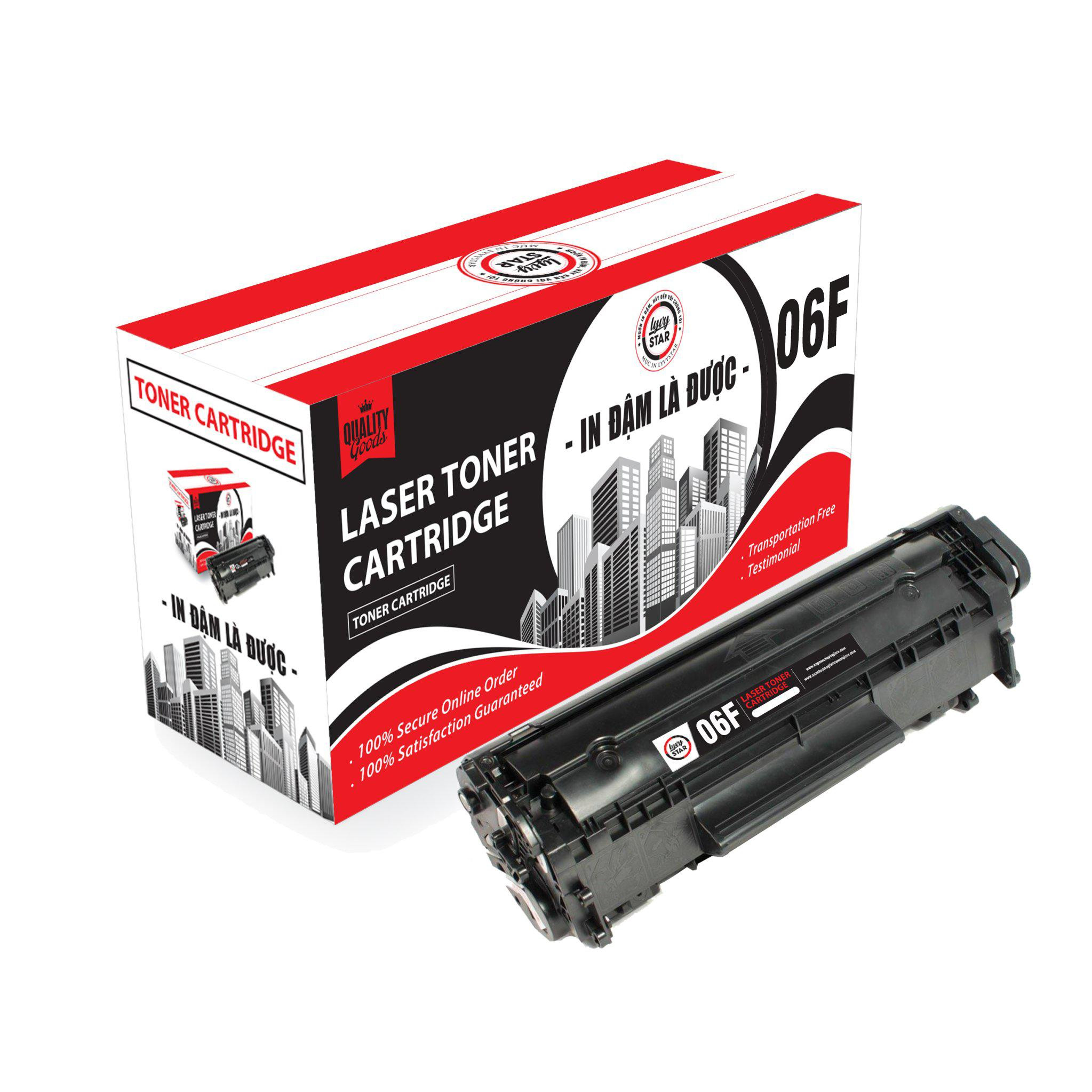 Mực in Lyvystar Laser đen trắng C3906F dùng cho máy HP - Hàng Chính Hãng