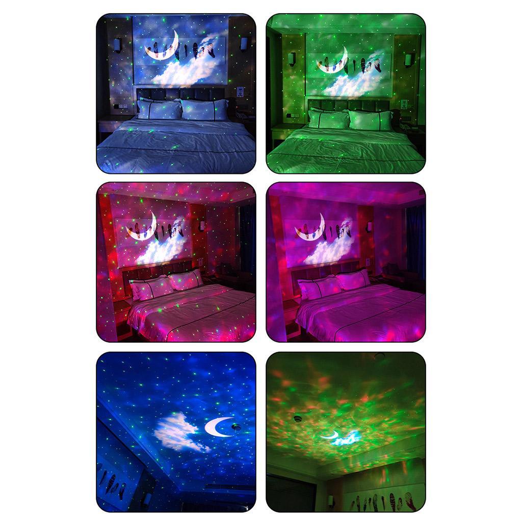 Galaxy Projector Night Light for Bedroom/Party/Home Decor for Kids Black
