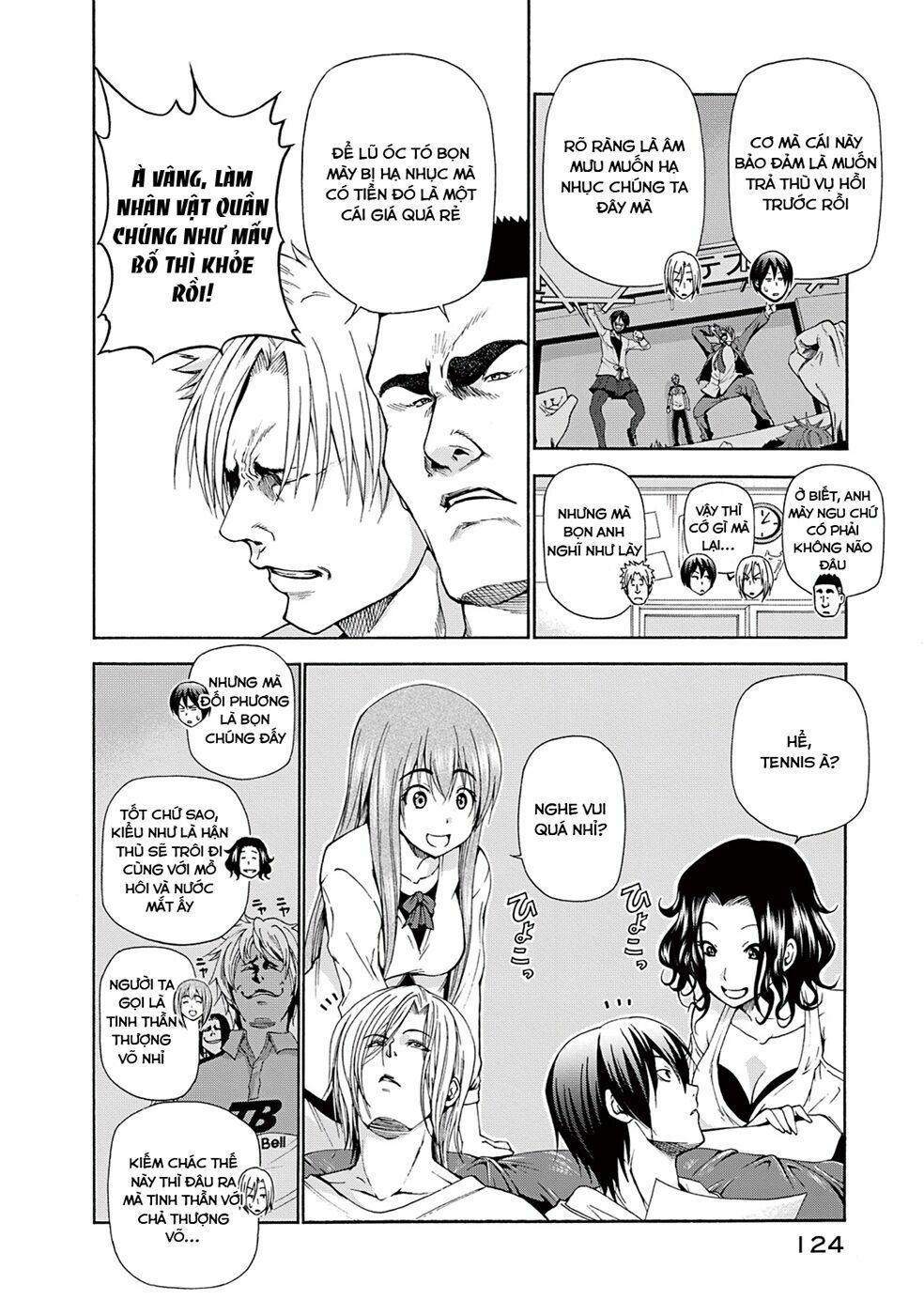 cô gái thích lặn - grand blue chapter 12 6