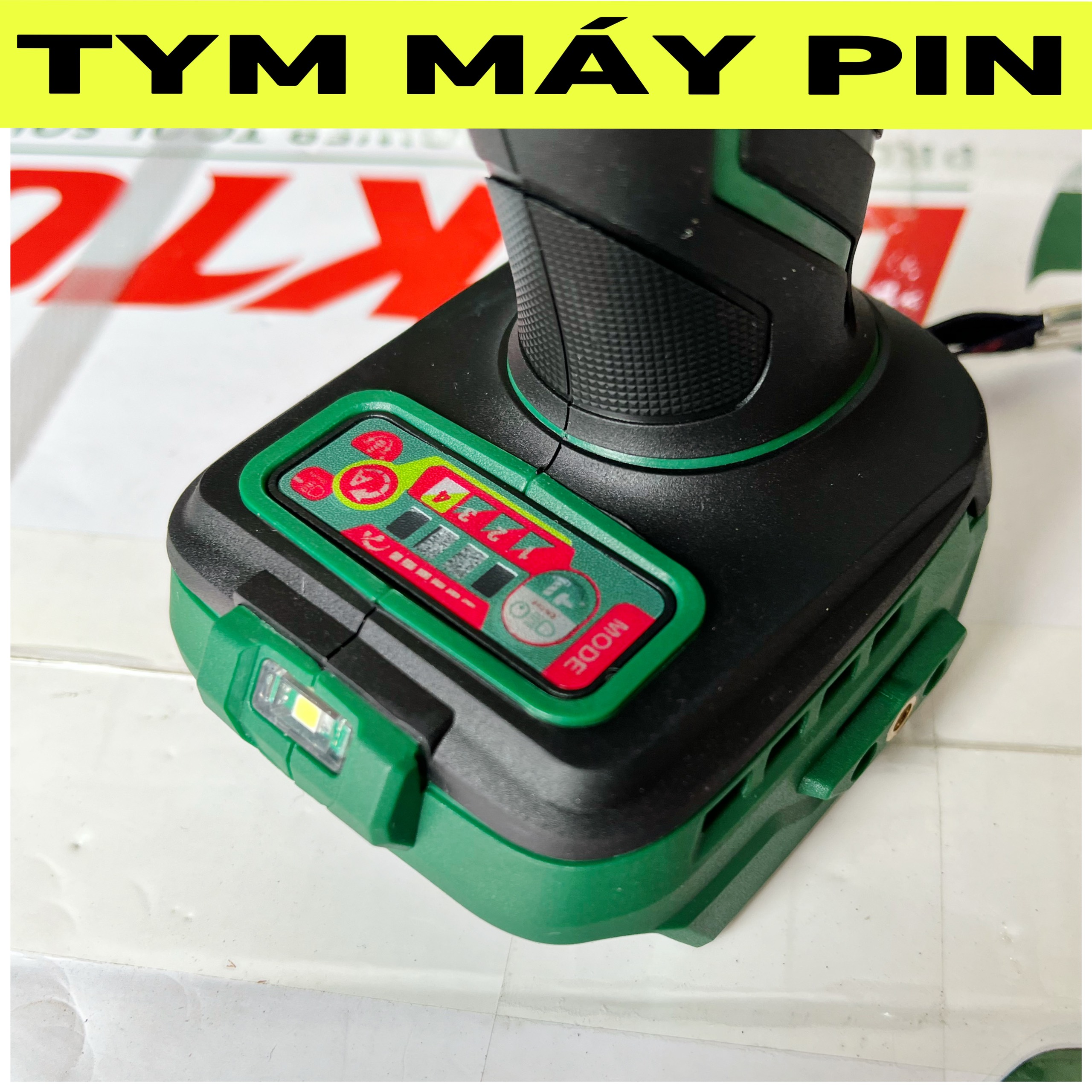 Thân Máy Siết Bulong Pin Dekton M21-IW550PRO chân pin phổ thông – TYM MÁY PIN