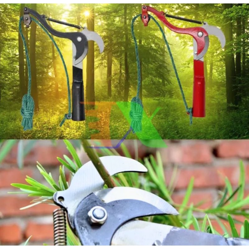 Đầu kéo cắt cành cây trên cao,tỉa cây cảnh,hái hoa quả hàng gia công loại tốt siêu bén