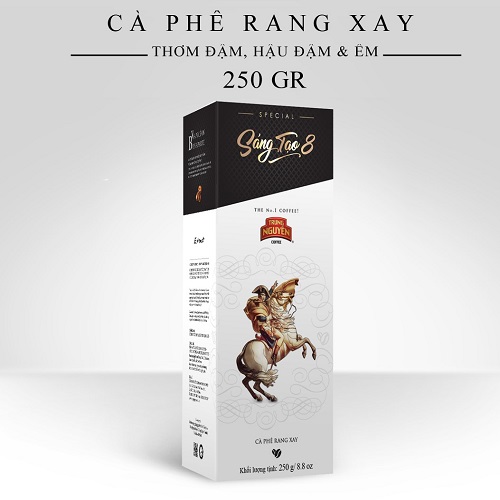 Cà phê Sáng Tạo 8 Trung Nguyên Legend - Rang Xay Hộp 250gr (Arabica, Robusta)