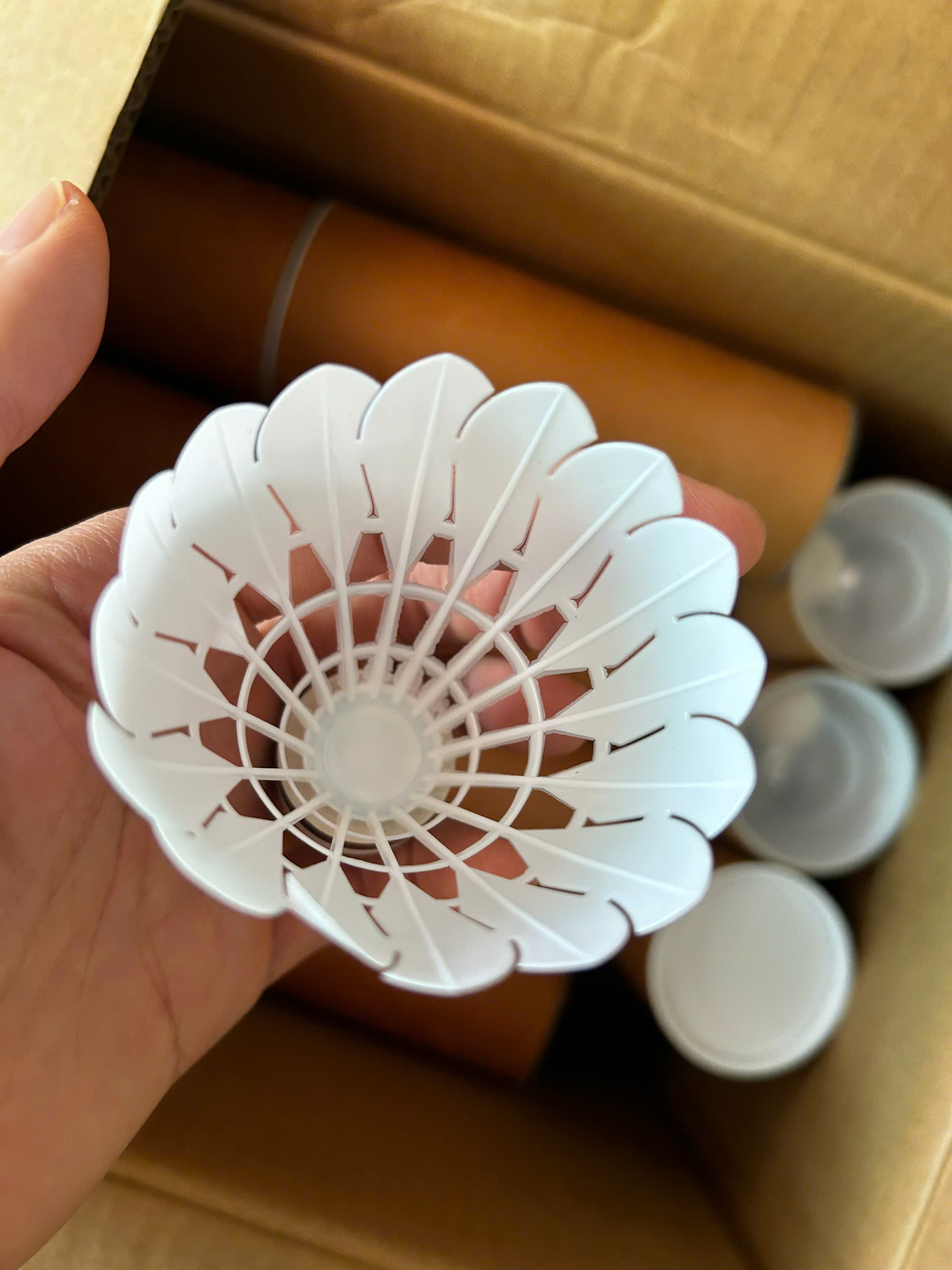 Quả cầu lông nhựa đẹp