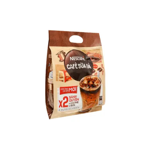 Combo 2 Bịch Cà Phê Sữa NESCAFÉ Cà Phê Sữa Đá (Bịch 25 Gói x 24g)