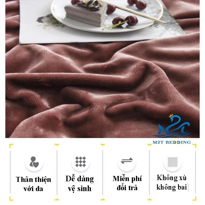 Chăn lông tuyết cao cấp M2T bedding - chăn lông thỏ - chăn mền nhập khẩu - mềm mịn