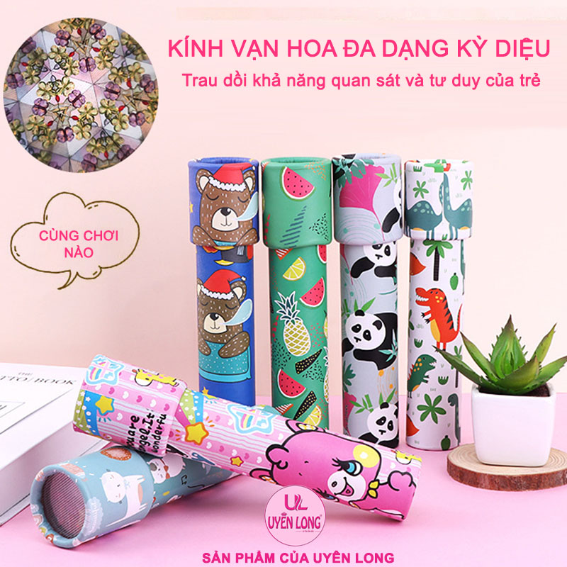 Kính Vạn Hoa Với Hình Ảnh Đa Dạng Và Kỳ Diệu, Trau Dồi Khả Năng Quan Sát, Tư Duy Của Trẻ