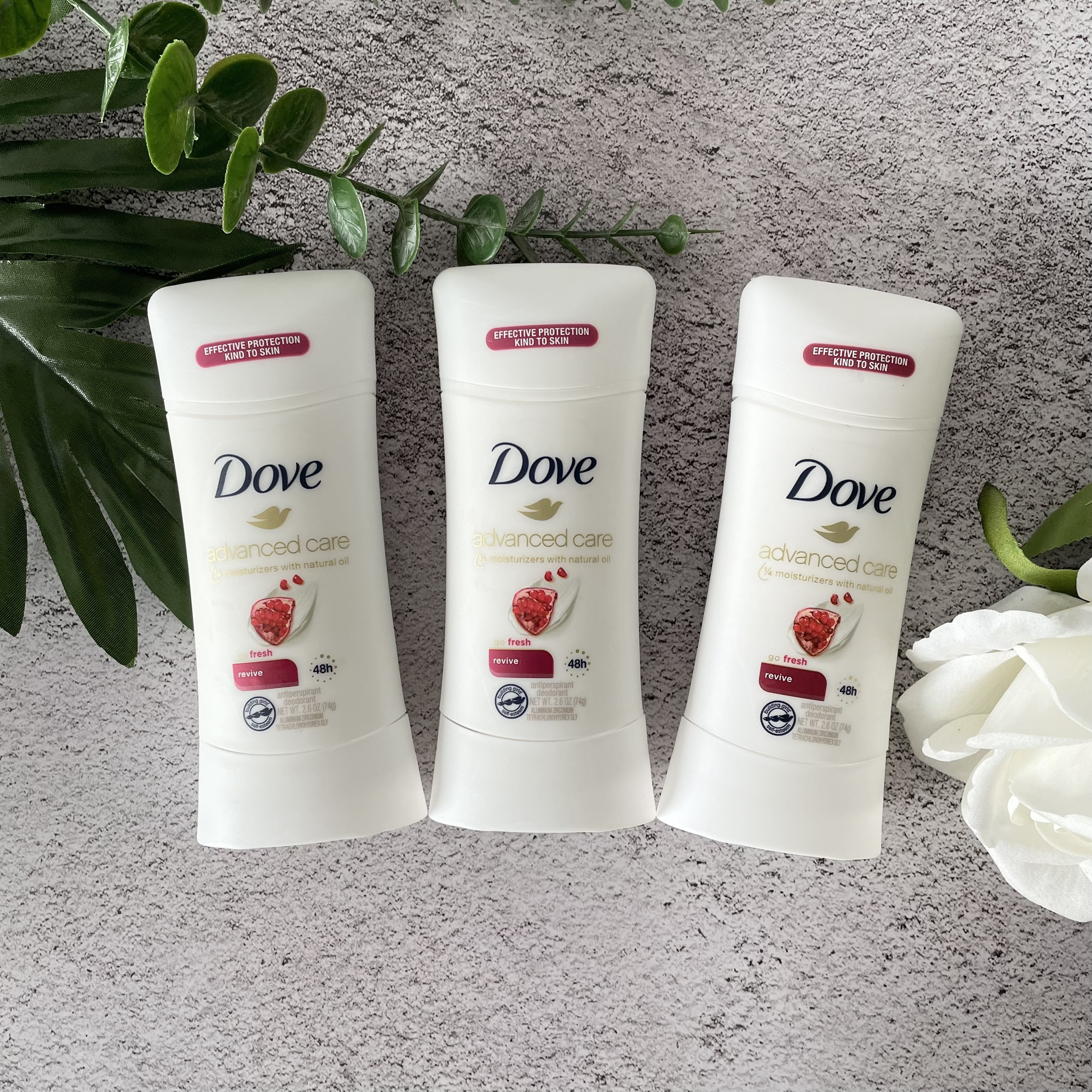 Lăn Khử Mùi Dove Advanced Care Go Fresh Revive 48h 74g Hàng Nhập Mỹ