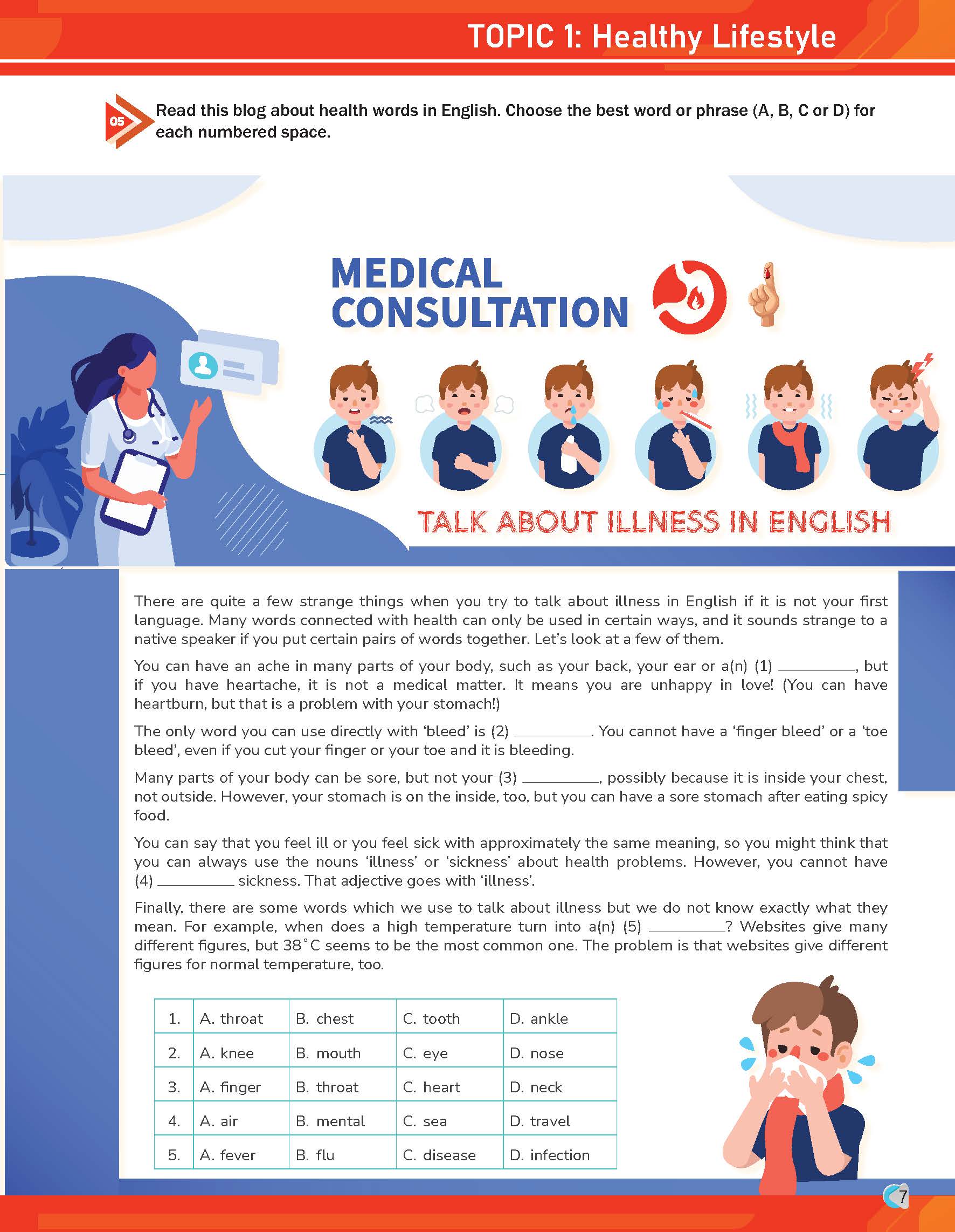 Tăng cường kĩ năng Đọc, Nghe và Giao tiếp Tiếng Anh Lớp 11