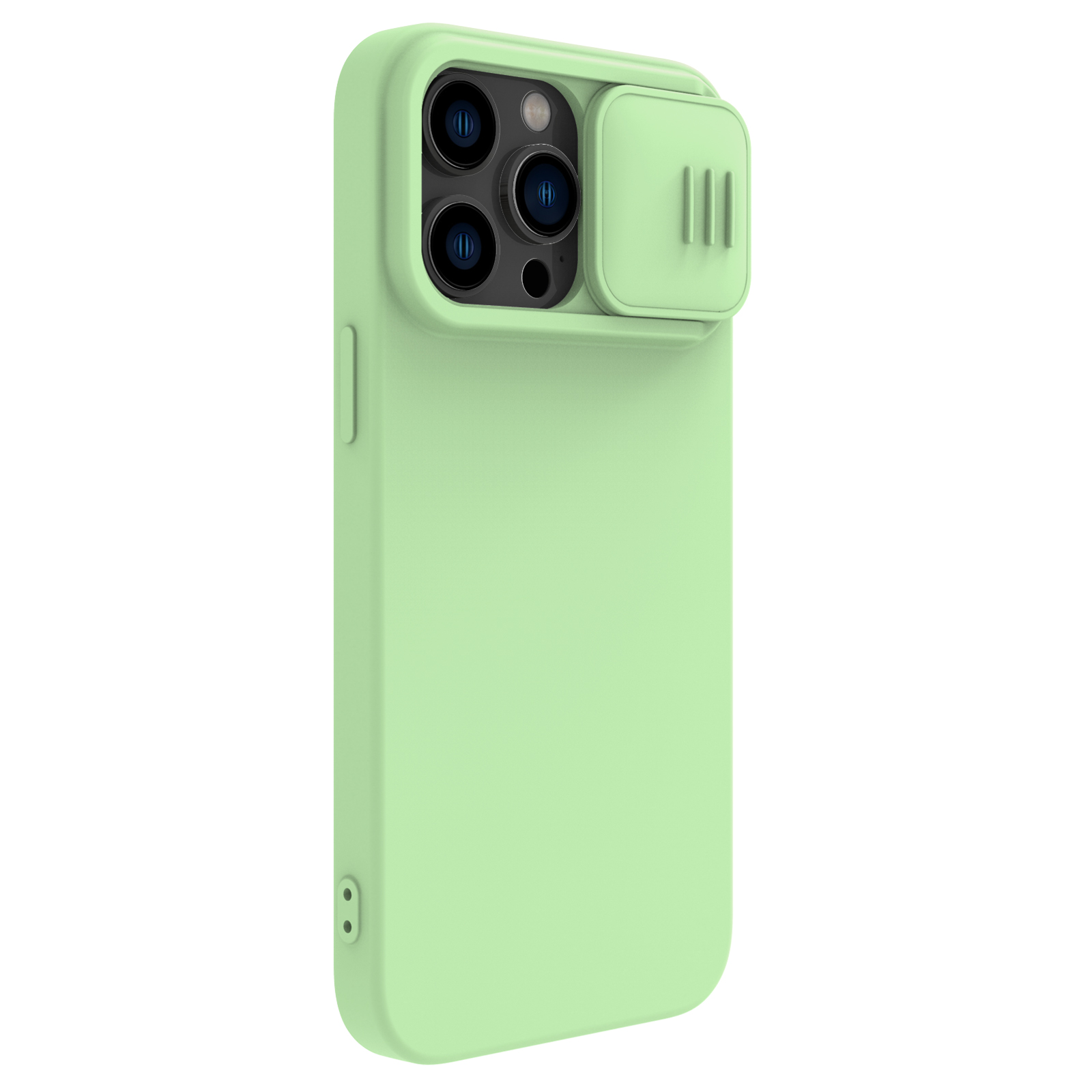 Ốp Lưng Nillkin CamShield Silky Silicone cho iPhone 14 Pro Max - Hàng Nhập Khẩu