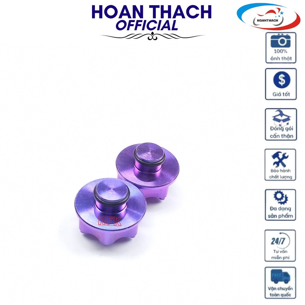 Ốc Chảng Ba Tím dùng cho xe máy Rader - Satria ( 2 Con Nhỏ ) HOANTHACH SP017545