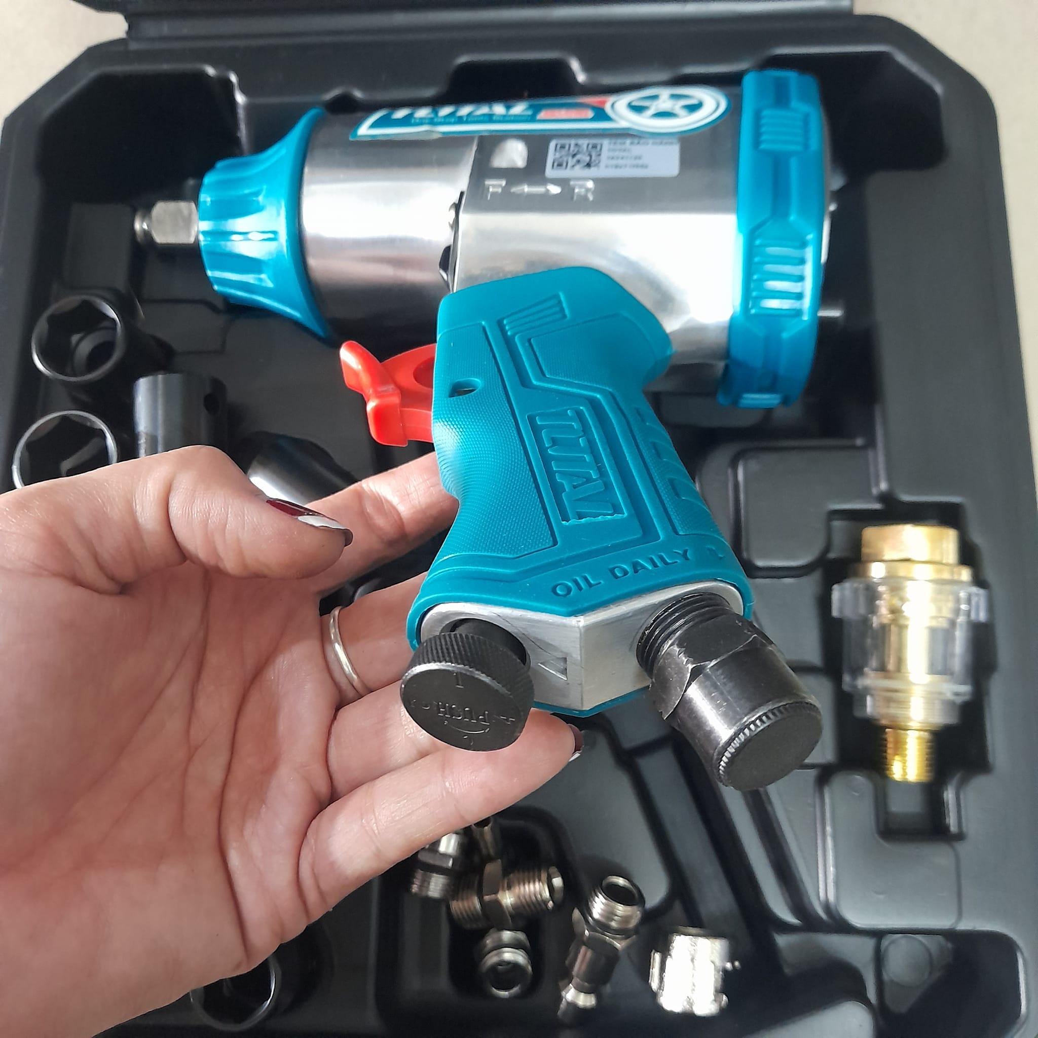 DỤNG CỤ VẶN BULOONG DÙNG KHÍ NÉN 12,5MM  TOTAL TAT41125 - HÀNG CHÍNH HÃNG