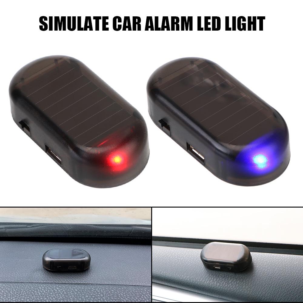 Đèn Led Cảnh Báo An Ninh Giả Chống Trộm Sử Dụng Năng Lượng Mặt Trời Cho Xe Hơi