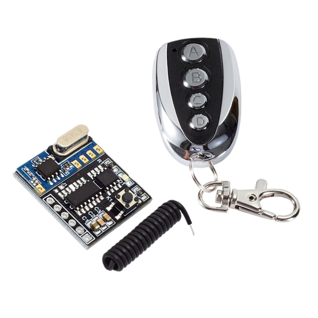 4 Channel 433mhz Wireless RF Control Relay Receiver + Transmitter