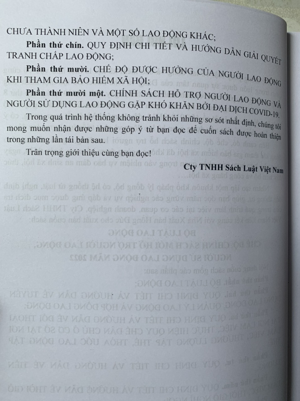 Bộ Luật Lao Động Chế Độ, Chính Sách Mới Hỗ Trợ Người Lao Động, Người Sử Dụng Lao Động Năm 2022