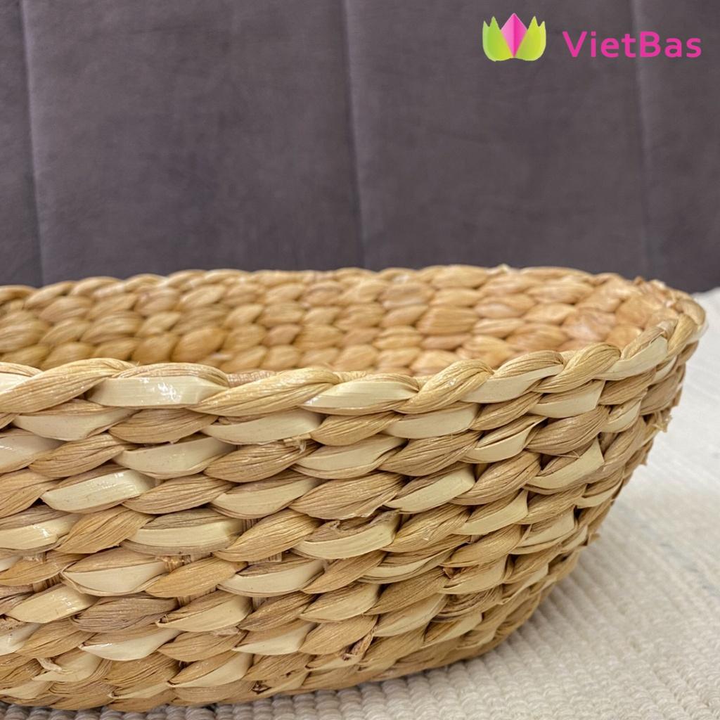 Rổ lục bình VIETBAS tròn LB_004_005