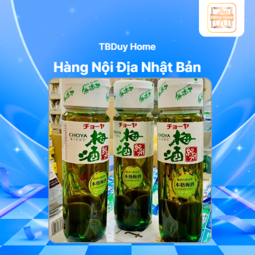 Rượu nước mơ Choya xanh ngâm Nhật Bản 720ml