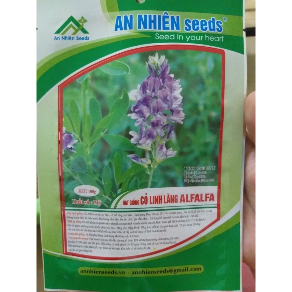 Hạt cỏ chăn nuôi Alfalfa Linh Lăng 500g