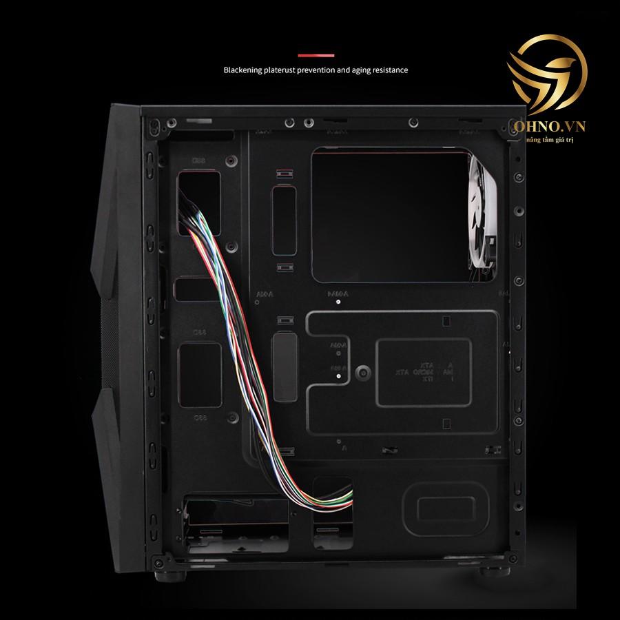 Vỏ Case Máy Tính PC Gaming AAP G17 Vỏ Case Fan LED Thùng Máy Tính Trong Suốt - OHNO VIỆT NAM